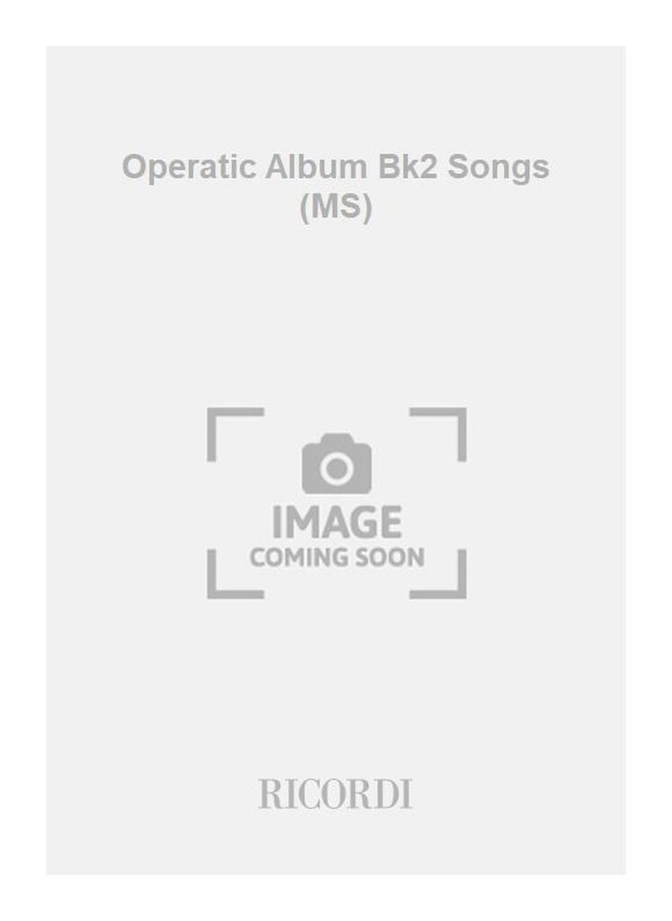 Operatic Album Bk2 Songs (MS)
